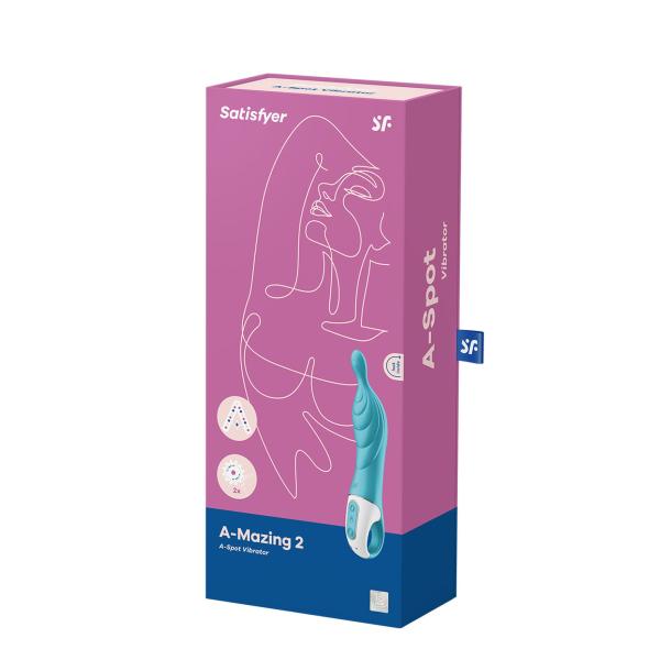 SATISFYER A MAZING2 VIBRADOR TURQUESA 1UN