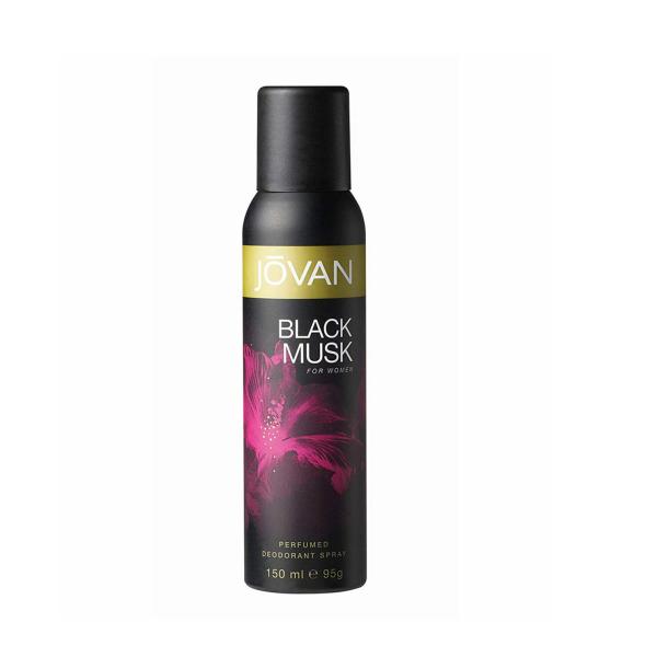 JOVAN BLACK MUSK DESODORANTE 150ML