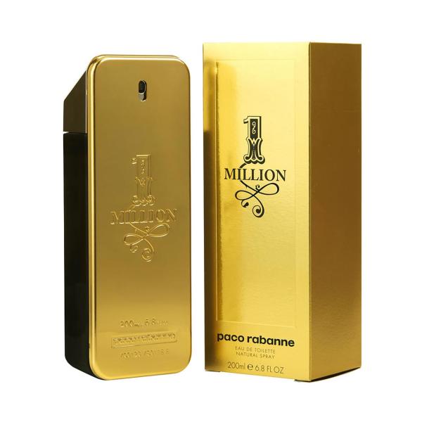 PACO RABANNE 1 MILLION MEN PARFUM EAU DE PARFUM 200ML VAPORIZADOR