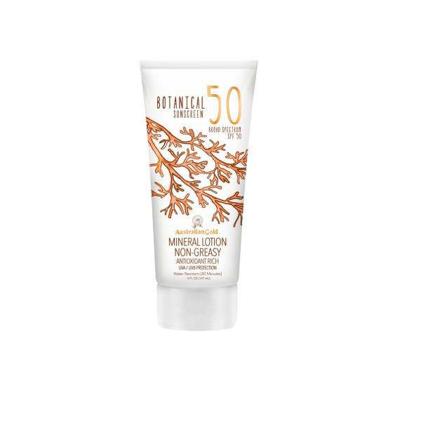 AUSTRALIAN GOLD AG BOTANICAL LOCION SPF50 MINERAL 147ML