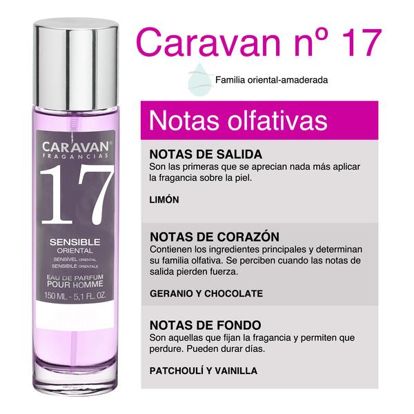 CARAVAN PERFUME DE HOMBRE Nº17 150 ML
