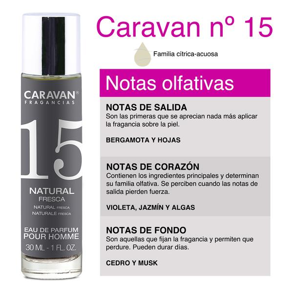 CARAVAN PERFUME DE HOMBRE Nº15 30ML