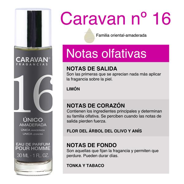CARAVAN PERFUME DE HOMBRE Nº16 30ML