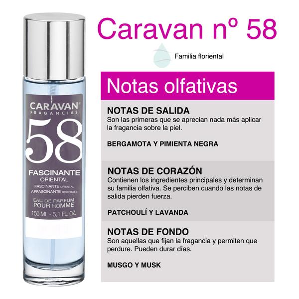 CARAVAN PERFUME DE HOMBRE Nº58 - 150ML.