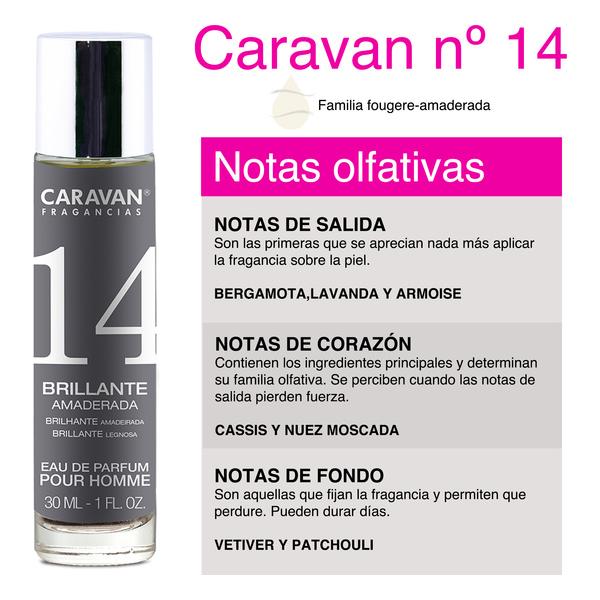 CARAVAN PERFUME DE HOMBRE Nº14 - 30ML.