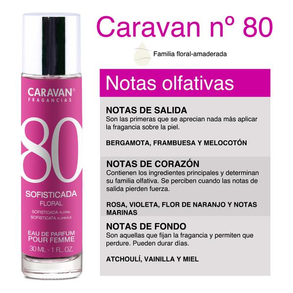 CARAVAN PERFUME DE MUJER Nº80 - 30ML.