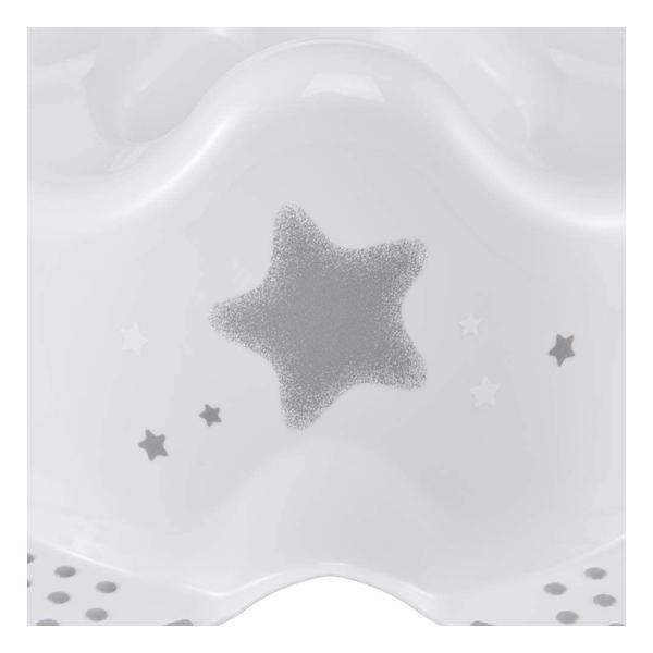 ORINAL INFANTIL STARS, A PARTIR DE 18 MESES HASTA APROX. 3 AÑOS, ANTIDESLIZANTE, COLOR BLANCO - imagen 3