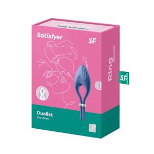 SATISFYER DUELIST ANILLO VIBRADOR AZUL 1UN