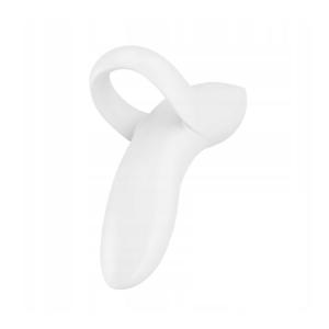 SATISFYER BOLD LOVER DEDO VIBRADOR BLANCO 1UN