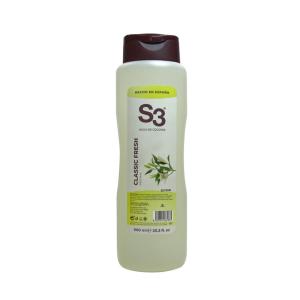 S3 CLASSIC FRESH COLONIA 600ML