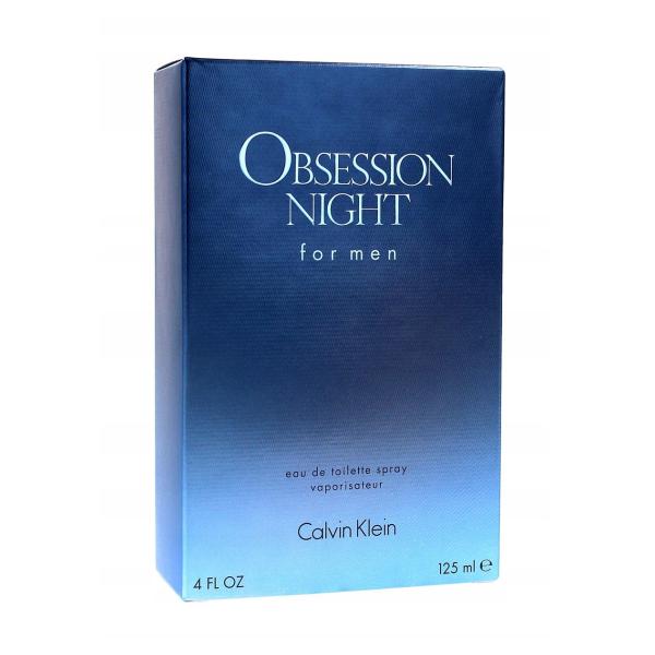 CALVIN KLEIN OBSESSION NIGHT EAU DE TOILETTE FOR MEN 125ML VAPORIZADOR