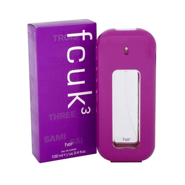 FCUK 3 HER EAU DE TOILETTE 100ML VAPORIZADOR