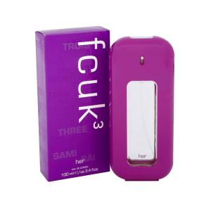 FCUK 3 HER EAU DE TOILETTE 100ML VAPORIZADOR