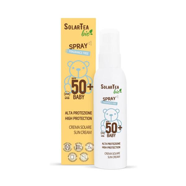 BEMA SOLARTEA BIO CREMA SOLAR BEBE SPRAY SIN FRAGANCIA 100ML VAPORIZADOR