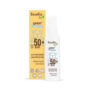 BEMA SOLARTEA BIO CREMA SOLAR BEBE SPRAY SIN FRAGANCIA 100UN VAPORIZADOR