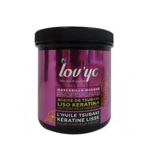 LOVYC KERATINA ANTI-ENCRESPAMIENTO ACEITE DE TSUBAKI MASCARILLA 700ML