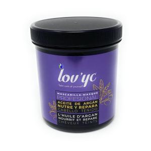 LOVYC NUTRE Y REPARA ACEITE DE ARGAN MASCARILLA CABELLO TEÑIDO 700ML