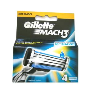 GILLETTE MACH3 RECAMBIO 4UD.