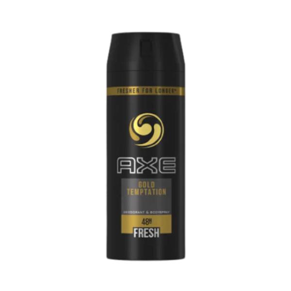 AXE GOLD TEMPTATION DESODORANTE 150ML VAPORIZADOR