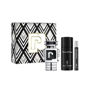 PACO RABANNE PHANTOM EAU DE TOILETTE 100ML VAPORIZADOR + DESODORANTE 150ML VAPORIZADOR + MINIATURA 1U.