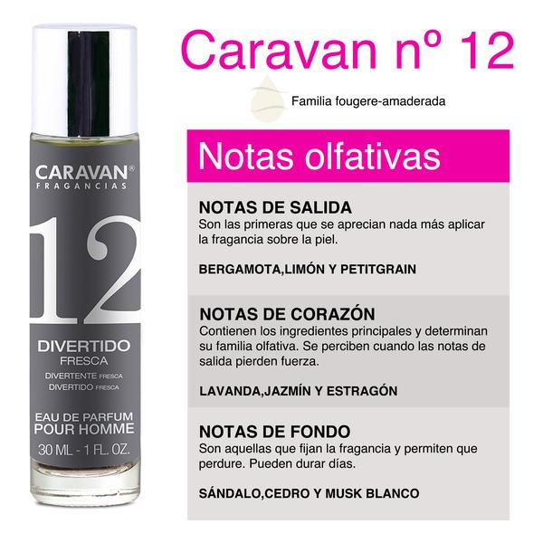CARAVAN PERFUME DE HOMBRE Nº12 - 30ML.