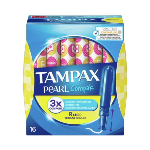 TAMPAX PEARL COMPAK COMPRESA REGULAR PACK 75ML