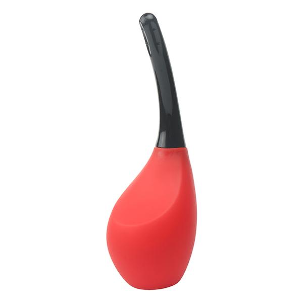 MENZSTUFF 9 HOLE ANAL DOUCHE RED/BLACK