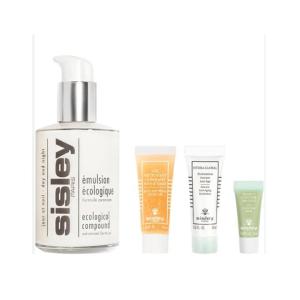 SISLEY ECOLOGIQUE EMULSION 125ML + GEL NETTOYANT 1U + HYDRA-GLOBAL ANTI-AGE TREATMENT 1U. + MASQUE EYE CONTOUR 1U.