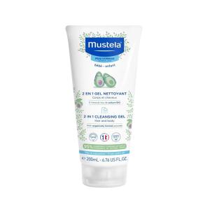 MUSTELA 2IN1 CLEANSING GEL 200ML