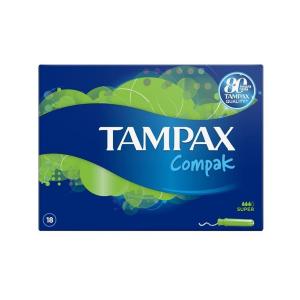 TAMPAX COMPAK COMPRESAS SUPER ABSORCION PACK 18UN