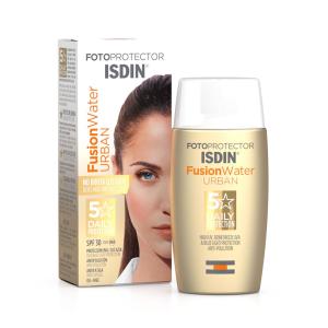 ISDIN FOTOPROTECTOR FUSION WATER URBAN CREMA SPF30 ANTI-POLUCION ULTRA LIGHT 50ML