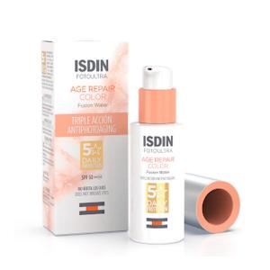 ISDIN FOTOULTRA AGE REPAIR FUSION WATER COLOR CREMA SPF50 TRIPLE ACCION 50ML