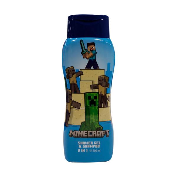 MINECRAFT 2-IN-1 GEL-CHAMPU 500ML