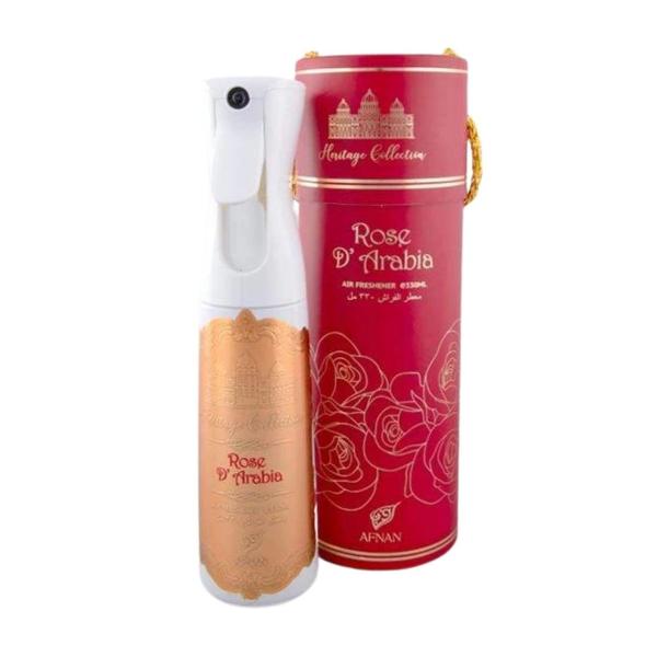 AFNAN ROSE D'ARABIA AIR FRESHENER SPRAY 300ML VAPORIZADOR