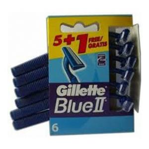 GILLETE BLUE II 5+1 GRATIS MAQUINILLAS DESECHABLE