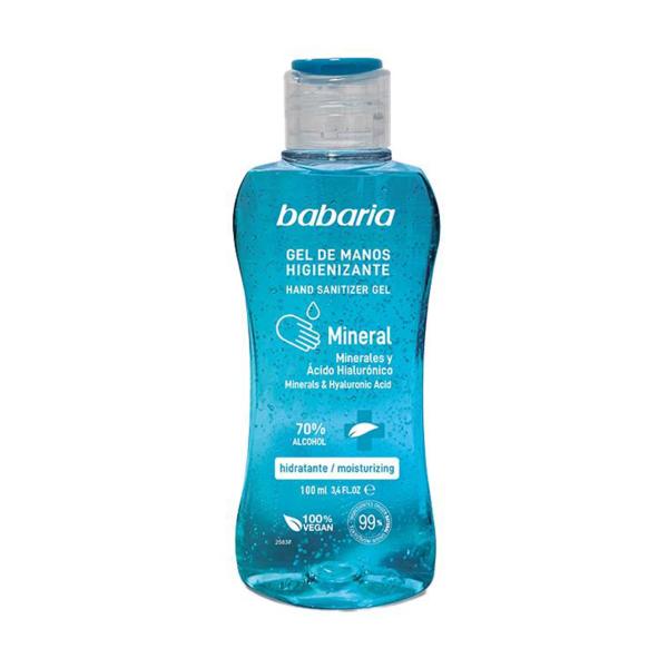 BABARIA MINERAL GEL DE MANOS HIGIENIZANTE 70% ALCOHOL 100ML