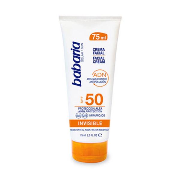 BABARIA SOLAR CREMA SPF50 INVISIBLE 75ML