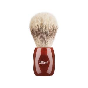 EUROSTIL PELO CABALLO/CERDO BROCHA AFEITAR 24MM ROJO 1UN