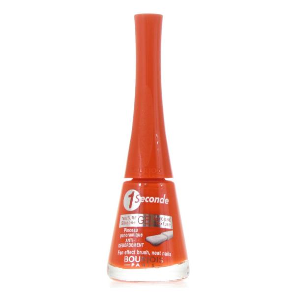 BOURJOIS 1 SECONDE TEXTURE GEL NAIL LACQUER 58 DIABOL'ORANGE (BLISTER)