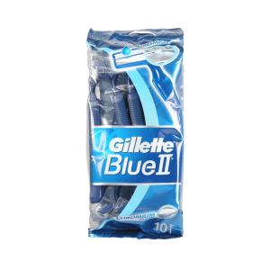 GILLETTE BLUE II PACK 10 UNIDADES