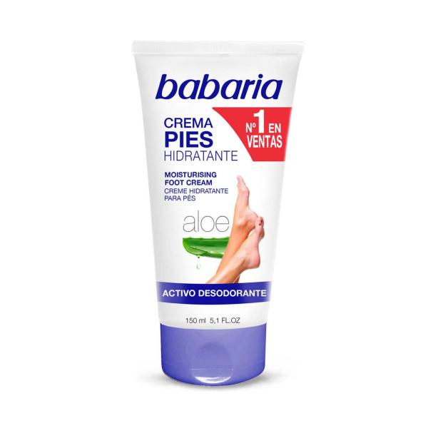 BABARIA ALOE VERA CREMA HIDRATANTE PIES 150ML